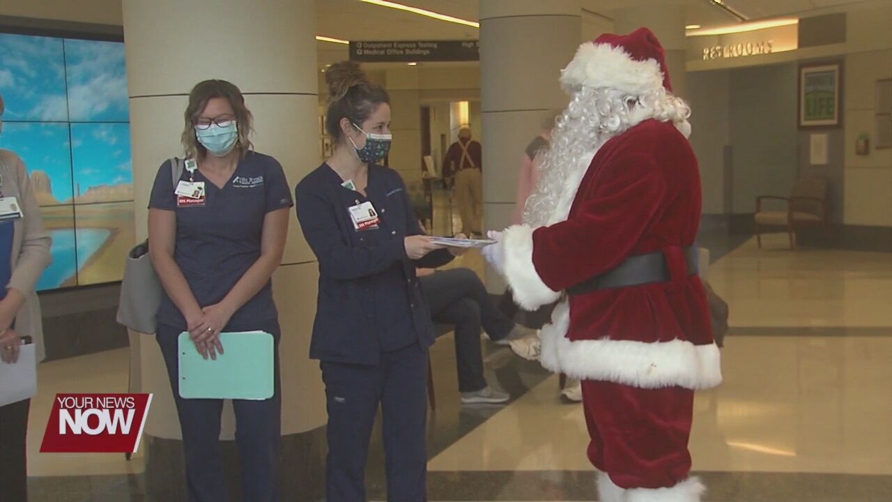 Healthcare workers get thank you cards from Allen County students